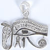 Silver Horus Eye pendant 100×100