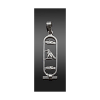 Open Silver Cartouche